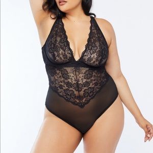 NWT Savage X Fenty Floral Lace Teddy